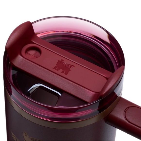 🎉LAST PIECE🎉Stanley 30oz. Quencher H2.0 FlowState Tumbler Glided Pomegranate - Picture 10 of 11